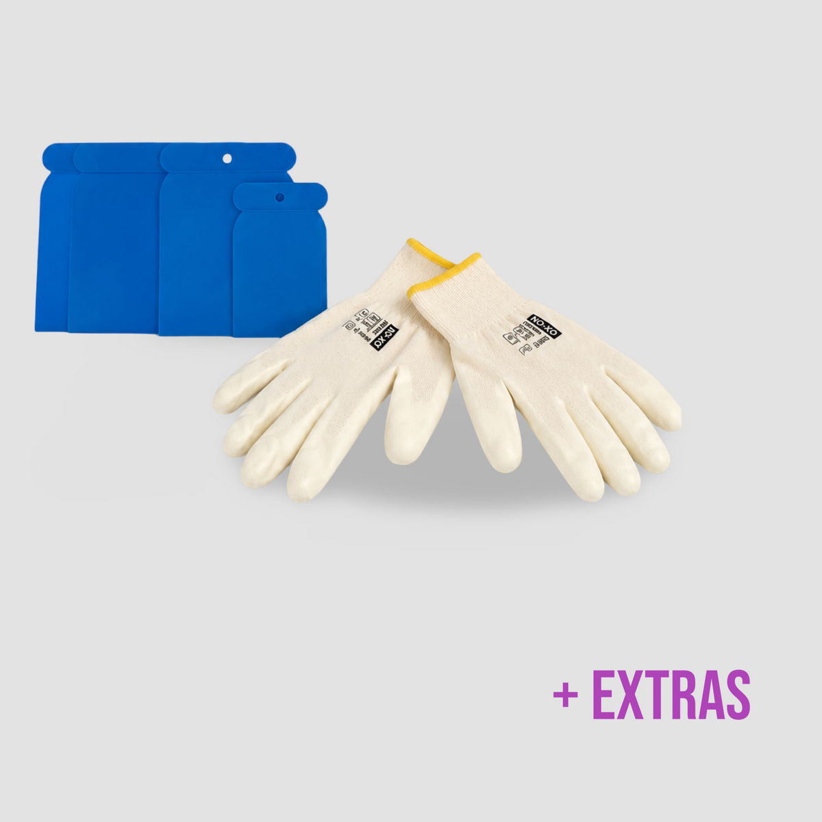 Fenster-Lackier-Set Premium: zusätzliche Extras im Set