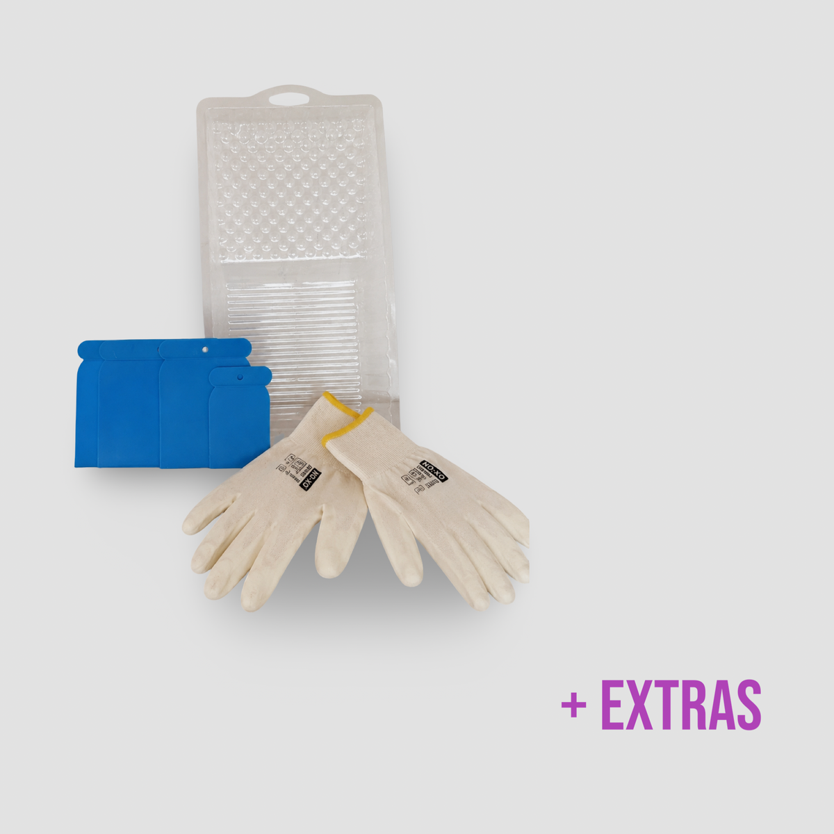 Lackier-Komplettset Premium für Innen: zusätzliche Extras im Set